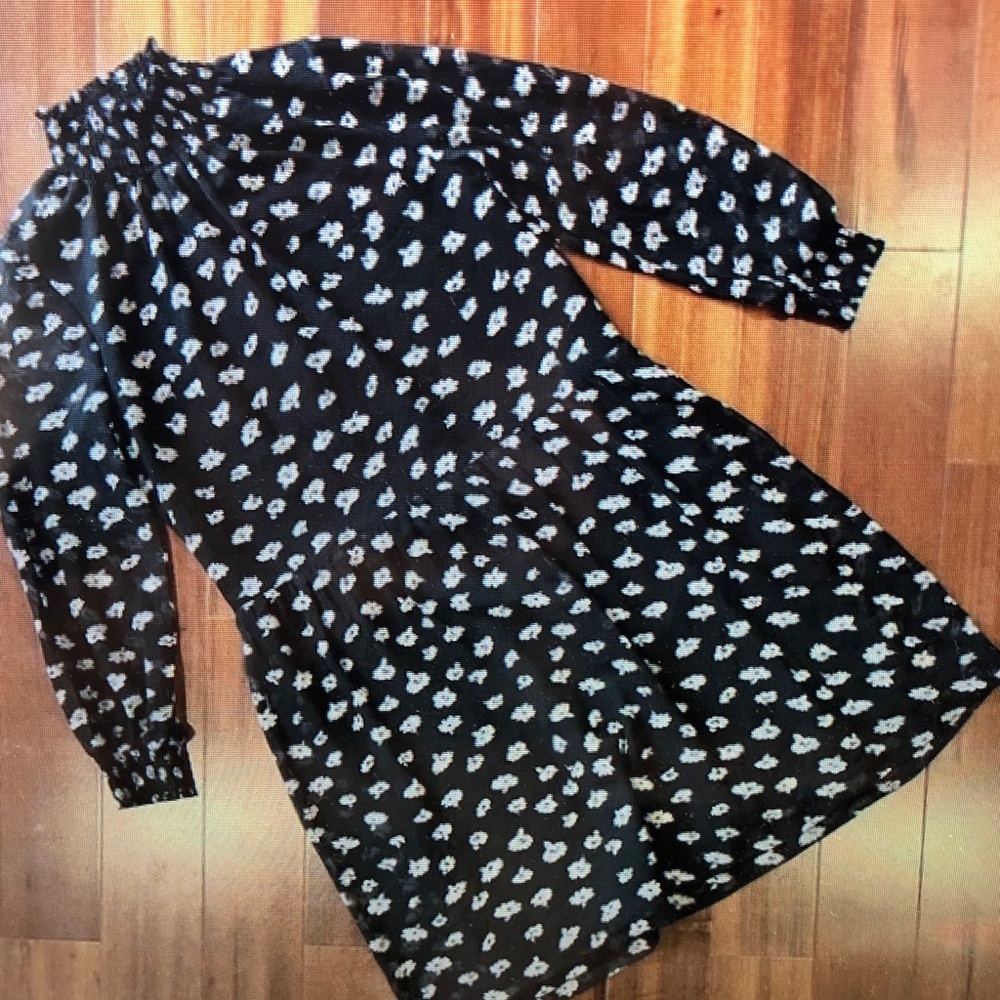 Floral Long Sleeve Dress